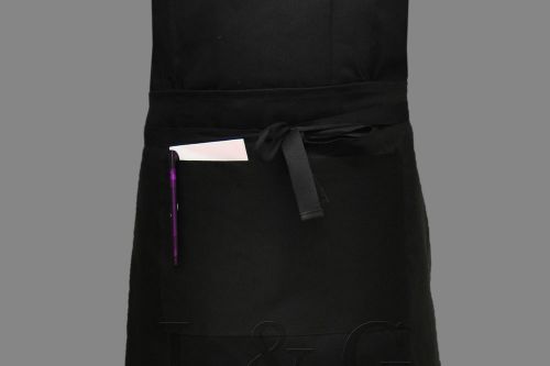 Professional chef waitress bar bistro cafe waist short apron pocket l&amp;g london for sale