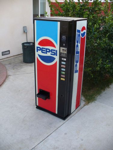 SMALLER SIZE pepsi-coke SODA VENDING MACHINE-only 28&#034; wide --ships next day