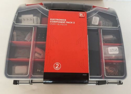 New radioshack r s brand 130-piece electronics component pack 2 2760254 $99retai for sale