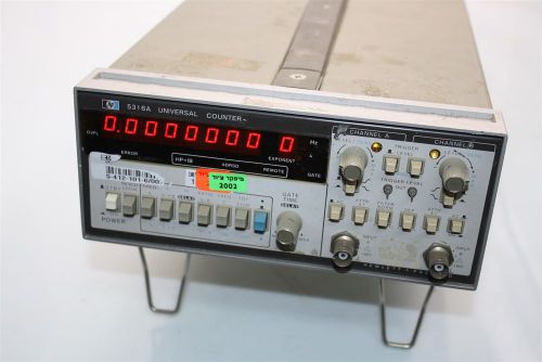 HP Agilent Hewlett Packard 5316A 100 MHz Universal Counter