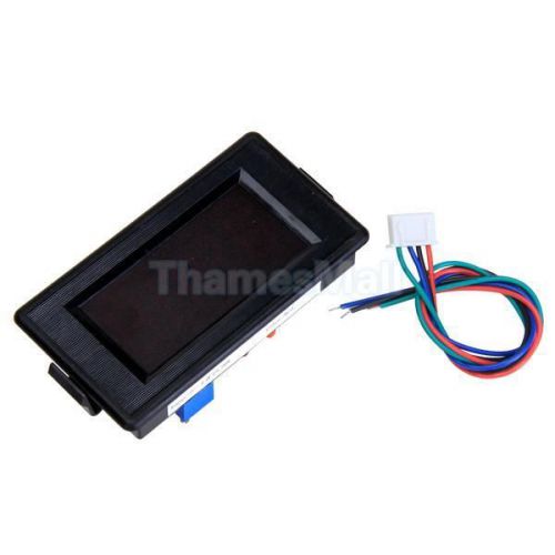 3 1/2 digital red led range dc 20v volt voltmeter panel meter high quality for sale