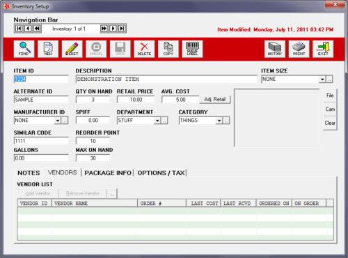 Point of sale software, perennial pro retail pos system ! for sale