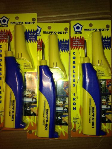 HAKKO FX-901 SOLDERING IRON LOT DEAL 3 TOTAL