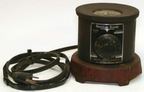 American beauty model 300 solder pot, used  but heats up fine for sale