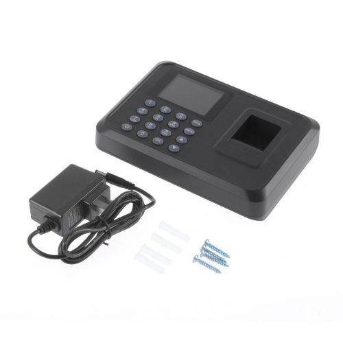 TCP/IP Password Fingerprint Time Recorder Clock Attendance Employee Salary DX