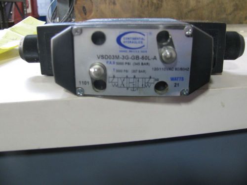 Continental Hydraulic Valve   VSD03M-3G-GB-60L-A