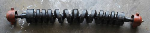 ALL RUBBER  HEWITT ROBINS 18&#034;CONVEYOR&#034; RUBBER RETURN IDLER  3&#034; X 21 1/8&#034;