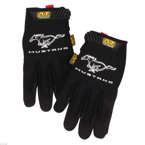 NEW PAIR OF FORD MUSTANG MECHANIX GLOVES IN YOUR CHOICE OF SIZE LARGE OR XL!