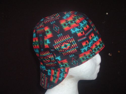 TRADITIONAL PENDLETON PATTERN REVERSABLE WELDING CAP  7 3/8 SIZE