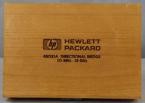 Agilent HP 85021A Directional Bridge 10 MHz - 18 GHz