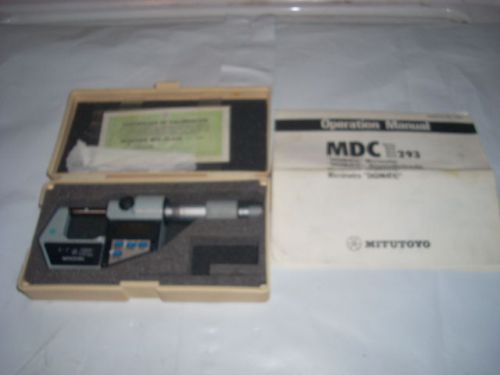 Mitutoyo digital micrometer