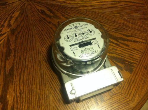 General ELectric 1-50-A WATT Hour Electric Meter