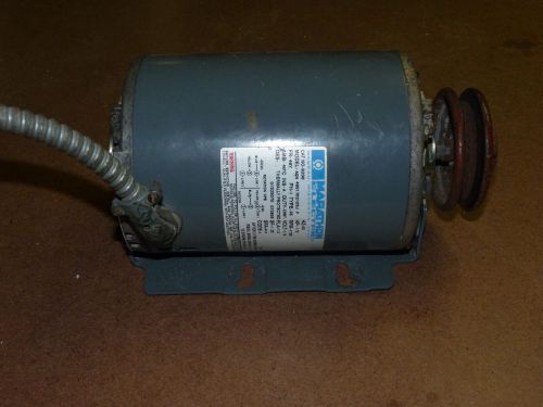 Marathon 1 phase 115V 1/2 hp HVAC Electric Motor  Cat# B208