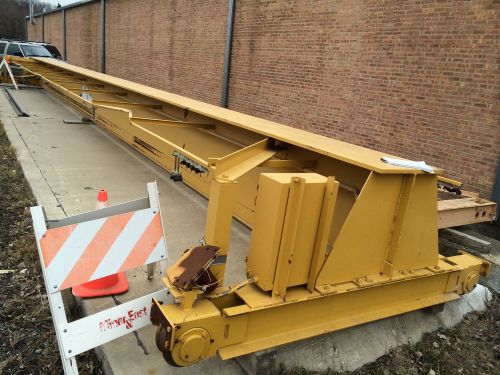 12-TON &amp; 3-TON OVERHEAD BRIDGE CRANE SYSTEM COMPLETE W/ SUPPORT STRUCTURE