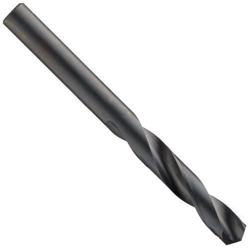 Cleveland 2331G High Speed Steel Short Length Drill Bit  Black Oxide  Round Shan