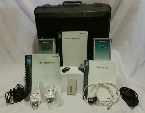 Agilent Wirescope 155 Cat5 Cat5e Cable Certifier Tester