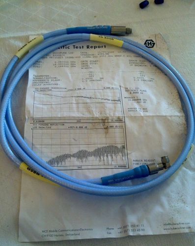 HUBER + SUHNER SUCOFLEX 106 SUCOFLEX 100 2053mm Test microwave cable new