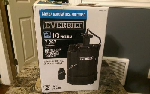 Everbilt 1/3 hp Automatic Utilty Pump