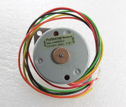 Portescap Unipolar Stepper Motor  -  12 V  -  7.5 deg/step - 48 Steps - 35L048B