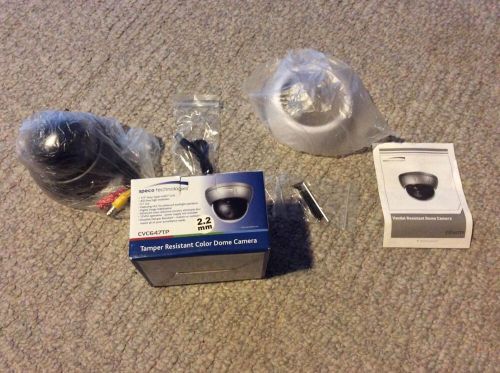 NEW Speco Technologies Color Indoor Dome CCTV Camera CVC647TP 2.2 Mm