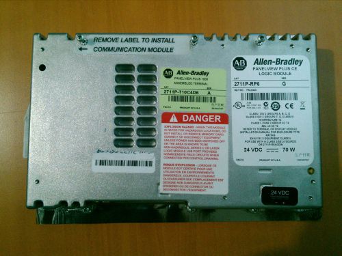 Allen Bradley 2711P-RP6 Ser G PanelView Plus CE Logic Module