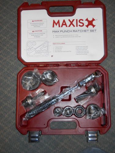 maxis ratchet hole punch set