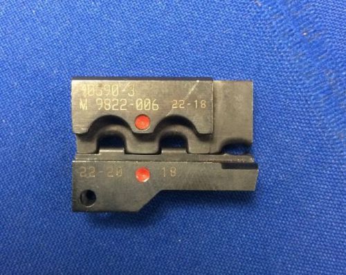 TE CONNECTIVITY / AMP  90390-3  CRIMP DIE, for 58078-3 HAND CRIMP TOOL