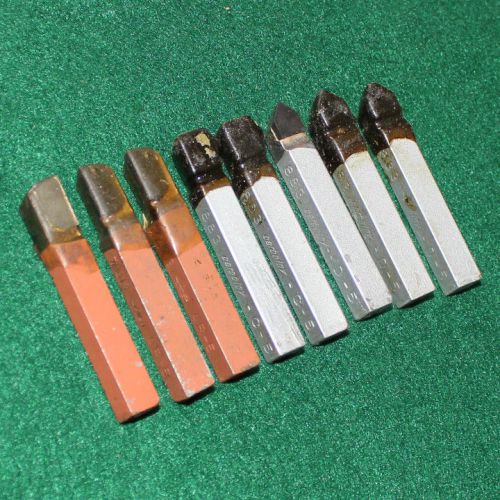 USA Made 5/16&#034; C5 carbide tipped toolbits- NEW _FREE ship USA