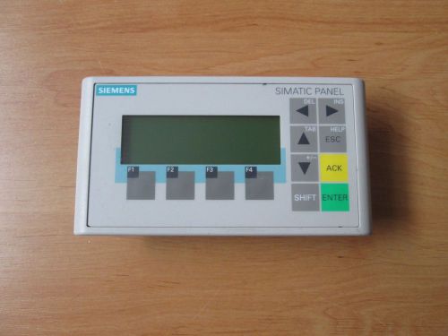 Siemens simatic OP73 6AV6 641-0AA11-0AX0 Operator panel