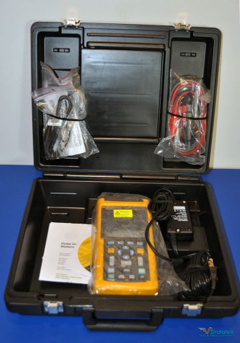 Fluke 123/003S 20Mhz 2 channel Scopemeter Oscilloscope NIST Calibrated +Warranty