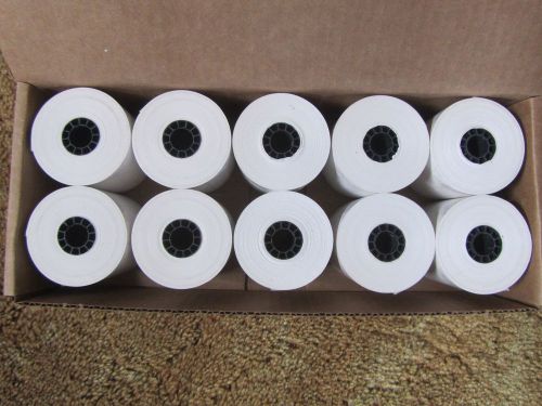 Thermal Cash Register Receipt Paper 2 1/4&#034;x 2 1/4&#034;/10 Rolls