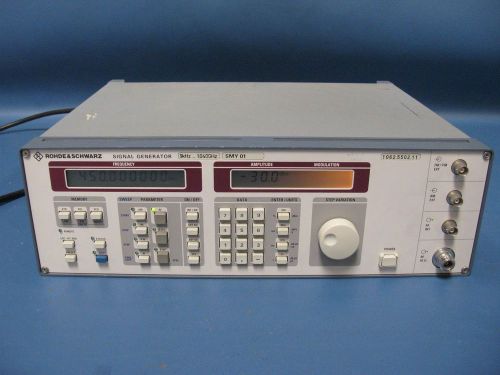 Rohde &amp; Schwarz Signal Generator SMY 01 | 1062.5502.11 | 9kHz to 1.040GHz