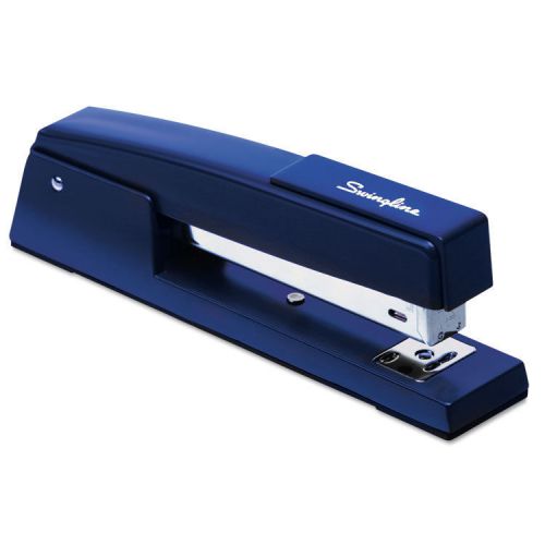 Classic 747 Full Strip Stapler, 20-Sheet Capacity, Royal Blue