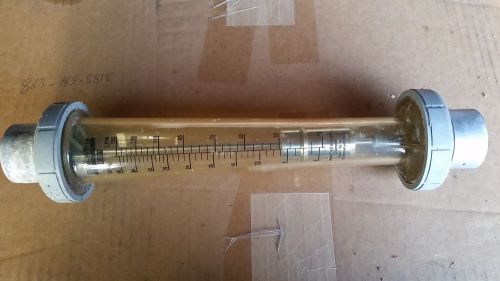 Blue-White Rotameter F-451 flowmeter used