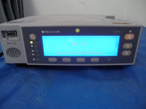 Nellcor N-595 Pulse Oximeter Lab SpO2 Diagnostic ~(S8222)~