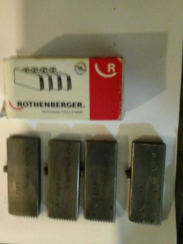 Collins 2584 Rothenberger 00028  1&#034;-2&#034; Dies For Classic 22A Threading Machines