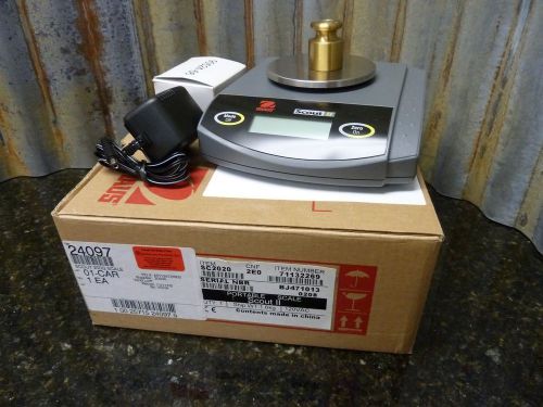 Brand New Open Box Ohaus Scout II SC2020 200 Gram Portable Digital Scale