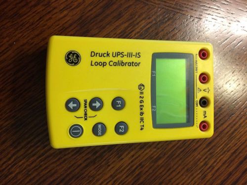 GE Druck UPS III Loop Calibrator