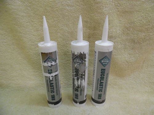 3 Pack Eucolastic 1NS Polyurethane Sealant 10.1 Fl Oz LIMESTONE