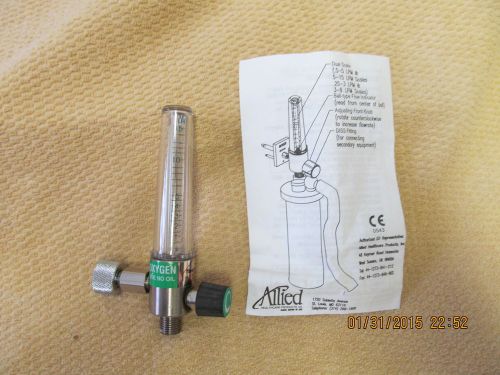 ALLIED HEALTH TIMETER FLOWMETER!!! DISS FEMALE HEX 1-15LPM!!! FREE SHIPPING!!!