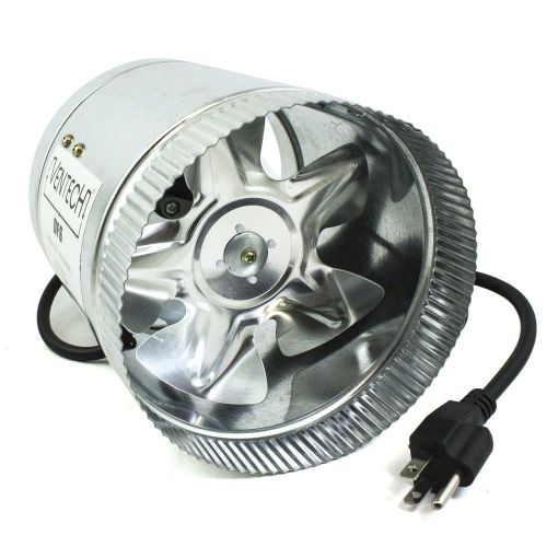 Brand New VenTech DF6 6&#034; Inch Duct Booster Inline Blower Fan 240 CFM 120v/60Hz