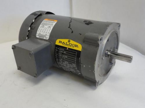 150968 Old-Stock, Baldor VM3542 AC Motor, 3/4Hp, 20/-230/460V, 1725RPM, 3PH