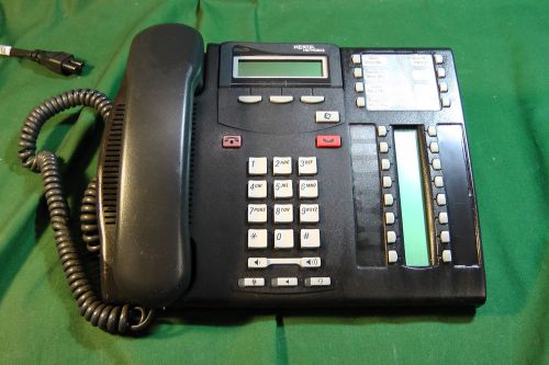 Nortel T7316E Charcoal Business Phone NT8B27JAAGE6 w/ Handset    #3115