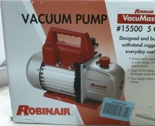 Robinair (15500) VacuMaster Economy Vacuum Pump - 2-Stage, 5 CFM