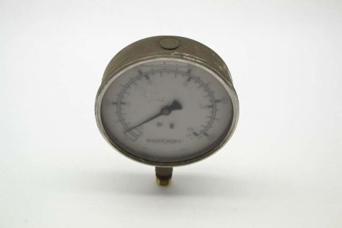 ASHCROFT Q-8962 LIQUID 0-100KPA 0-15PSI 4 IN 1/4 IN NPT PRESSURE GAUGE B377973