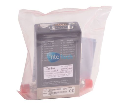 Mks 1179 Mass-Flo Elastomer-Sealed Mass Flow Controller Nitrogen N2 100 CFM