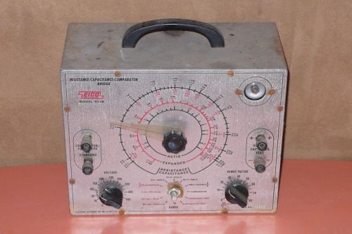 Vtg 1950&#039;s Eico 950B Resistance Capacitance Comparator Bridge Capacitor Tester