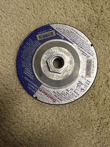 Sait 22269 4-1/2&#034; x 1/8&#034; 5/8-11 hub Stainless Cutting/Grinding Wheel