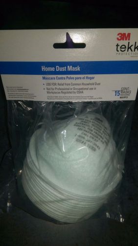 NEW *LOT OF 7 PCS* 3M 8661PC1 HOME DUST MASK 15PK