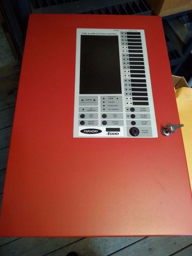 FARADAY 12400-120 COMPLETE FIRE ALARM CONTROL PANEL   NEW